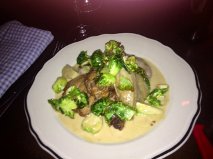 Sweetbreads & Brussels sprouts