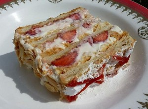 strawberry napolean