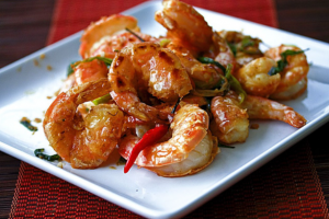 malaysian coconut shrimp