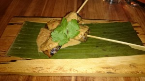 Mushroom Satay