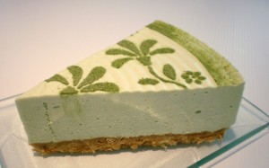 matcha cheesecake