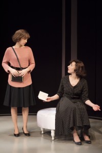 Anne Cassar (Margot) - Sara Farb (Anne Frank) (Photo by Andrée Lanthier)