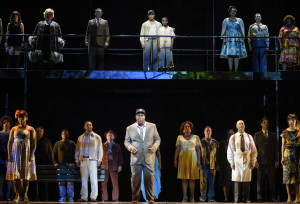 Terence Blanchard's opera Champion is described as “jazz meets opera in the boxing ring,” and stars Arthur Woodley (Photo by Yves Renaud / courtesy Opera de Montreal)