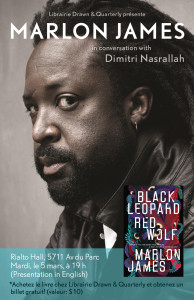 Marlon James poster